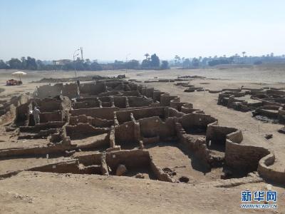 埃及卢克索发现距今3000多年古埃及重要都城遗址