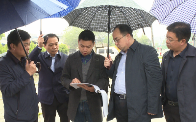武义泉调研市政项目建设情况