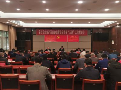 我市召开安全生产百日会战暨安全宣传“五进”工作推进会