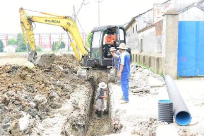 我市投资近20亿元实施中心城区雨污分流工程