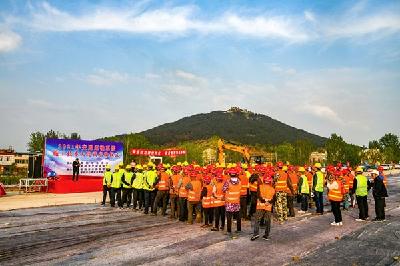 枣阳市总工会、交通运输局联合举办公路建设施工技术大比武