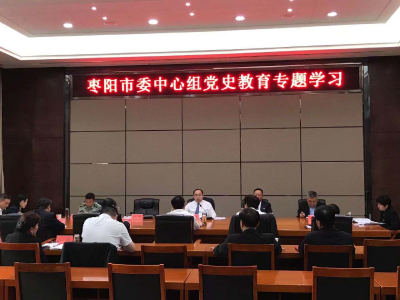 武义泉主持召开党史学习教育专题学习暨市委中心组集中研讨活动