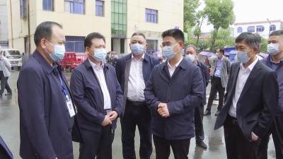 孟艳清调研疫苗接种、乡村振兴和重点项目建设等工作