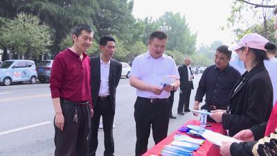 我市扎实开展防震减灾宣传活动