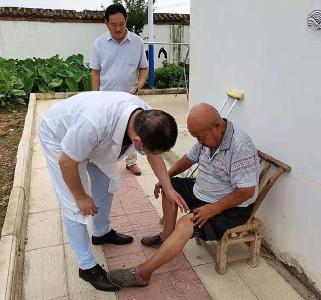 市残联：进村入户 温情服务