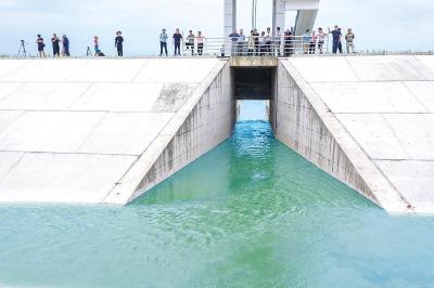 丹江清泉到鄂北——鄂北地区水资源配置工程西段大流量通水