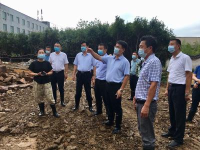 快讯 | 孟艳清现场督导吴店镇、平林镇防汛救灾和灾后重建工作