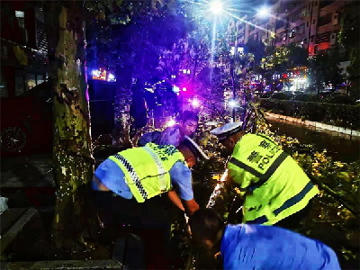 枣阳：全警全员参战，全力以赴迎战新一轮强降雨