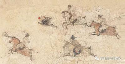 陕西体育文物之《马球图》