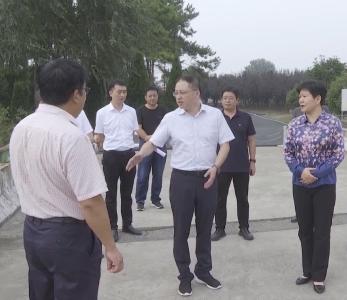 孔令波调研水利基础设施建设情况