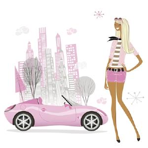 粉色汽车车展吸睛 “女性向”汽车就这？