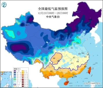 寒潮蓝色预警继续发布：局地降温幅度达14℃以上 