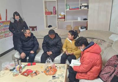 市残联走访慰问残疾人运动员王雪勤