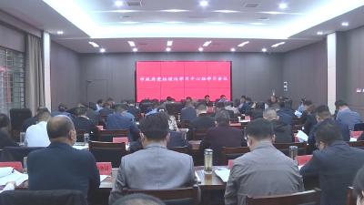 V视 | 市政府党组中心组学习会议暨市政府第三次常务会议召开