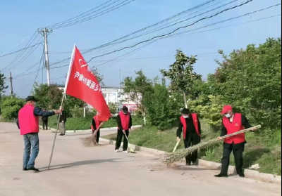 枣阳市琚湾镇：党建引领，助推“五一”人居环境大提升