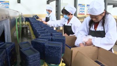 【奋进新征程 建功新时代·重点项目建设】V视 | 汉秀酒业：白酒智能化生产线正式投入运行