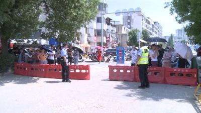 枣阳市公安部门全力保障高考顺利进行