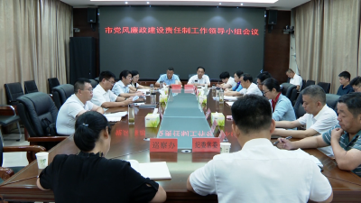 V视 | 襄阳市委常委、枣阳市委书记孟艳清主持召开全市党风廉政建设责任制工作领导小组会议