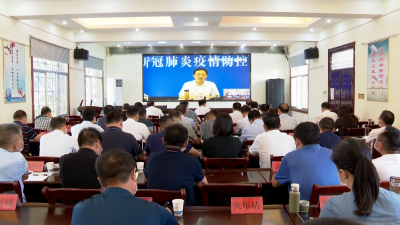 【疫情防控在行动】V视 | 我市组织收听收看襄阳市疫情防控视频调度会议
