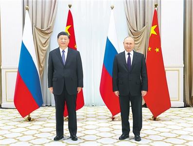 习近平会见俄罗斯总统普京
