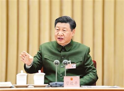 习近平在出席解放军和武警部队代表团全体会议时强调 统一思想认识  强化使命担当  狠抓工作落实 努力开创一体化国家战略体系和能力建设新局面