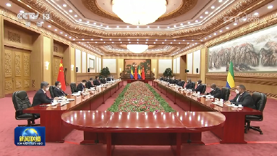 习近平同加蓬总统邦戈举行会谈