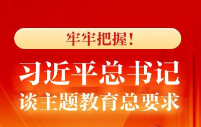 牢牢把握！习近平总书记谈主题教育总要求