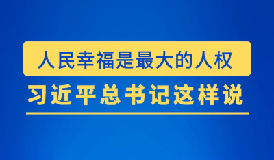 习近平总书记这样论述尊重和保障人权