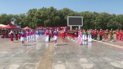 V视 | 太平镇民间舞蹈队举办庆“七一”广场舞汇演