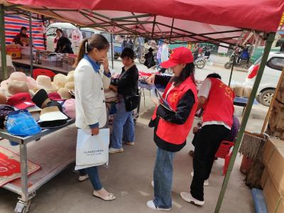 新市镇多措并举开展群众安全感测试宣传活动
