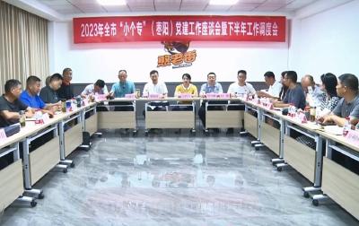 V视 | 襄阳市“小个专”党建工作观摩会、座谈会、半年工作会在我市召开