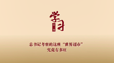学习深一度 | 总书记考察的这座“世界超市”究竟有多旺