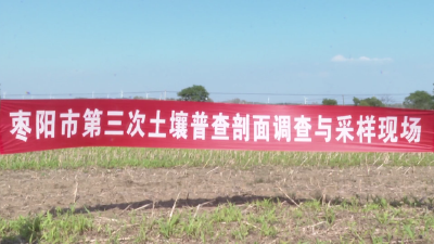V视 | 我市第三次土壤普查剖面调查与采样启动