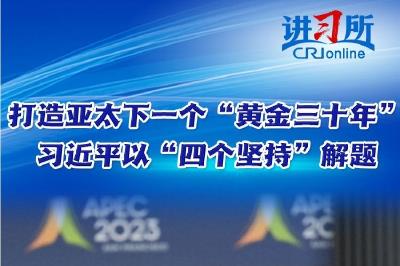 【讲习所·中国与世界】打造亚太下一个“黄金三十年” 习近平以“四个坚持”解题