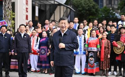 幸福的歌声 希望的田野——习近平总书记考察广西纪实