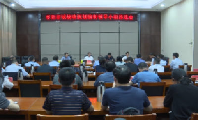 V视 | 我市召开市域战略规划编制领导小组推进会