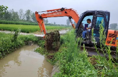 随阳管理区李湾社区：加强巡河履职  确保安全度汛