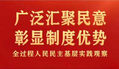 广泛汇聚民意 彰显制度优势——全过程人民民主基层实践观察