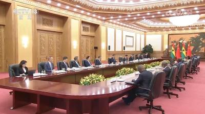 习近平会见加纳总统阿库福-阿多