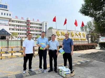 市发改局开展中学生人防知识教育活动