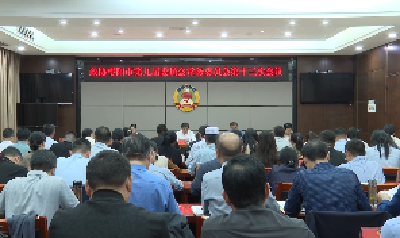 V视 | 市政协九届常委会第十三次会议召开