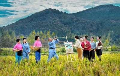 湖北枣阳：行摄红土地 影绎幸福村