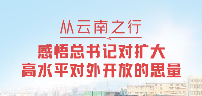 一见·从云南之行，感悟总书记对扩大高水平对外开放的思量