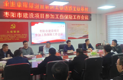 枣阳市十部门联动 共筑建筑业工伤保险坚实防线
