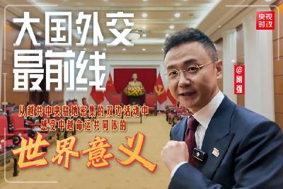 大国外交最前线丨从越共中央驻地密集的双边活动中 感受中越命运共同体的世界意义
