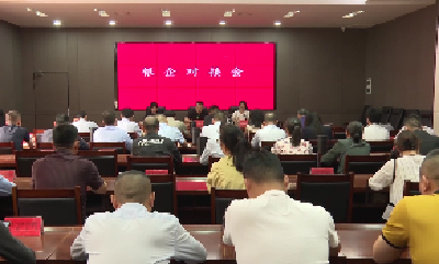 V视 | 市政府召开银企对接会
