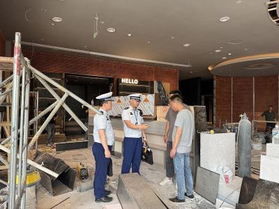 枣阳消防开展动火作业检查及宣传工作