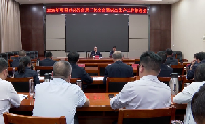 V视 | 市安委会2025年第二次全会暨全市安全生产工作推进会议召开