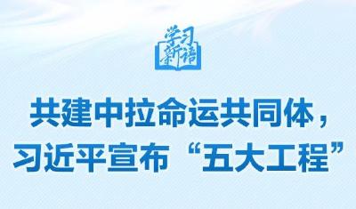 学习新语｜共建中拉命运共同体，习近平宣布“五大工程”   