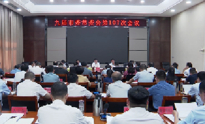 V视 | 杨晶主持召开市委常委会会议